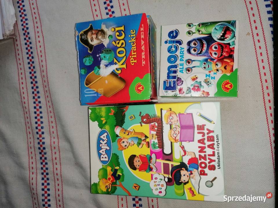 Sprzedam gry i puzzle dzieci podkarpackie Jarosław