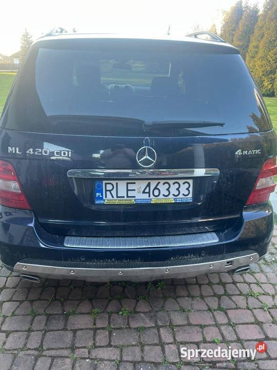 MercedesBenz ML 420 CDI 2008r napęd 4x4 Jarosław sprzedam