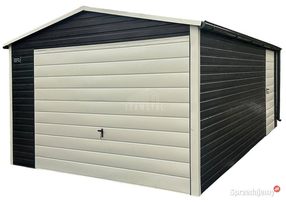 Garaż blaszany 35x5m Brama uchylna drzwi Sprzedaż sprzedam
