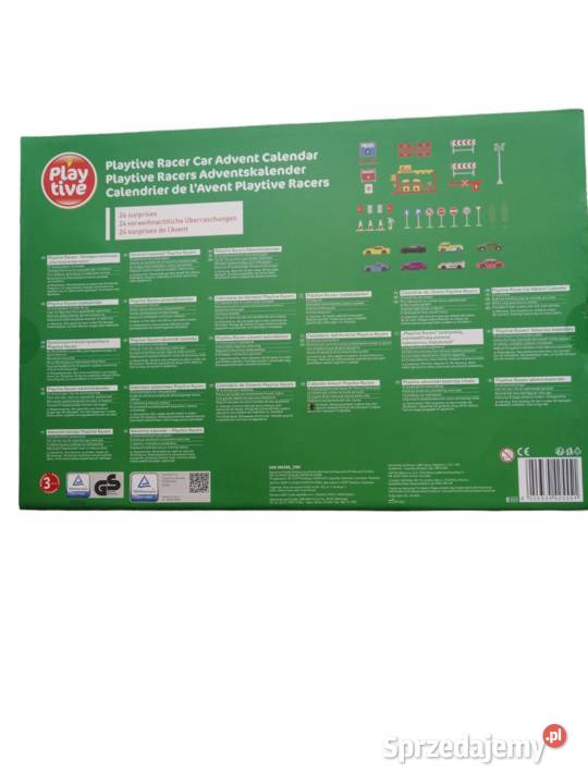 Kalendarz adwentowy Auta chłopca 24 śląskie Zawiercie