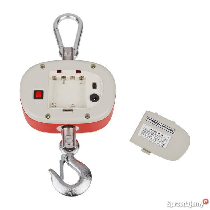 Waga hakowa 300 LED pilot baterie Magazynowanie Poczesna