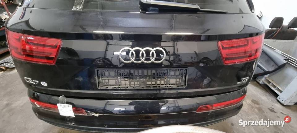 KLAPA AUDI Q7 II 4M LC9X TYŁ