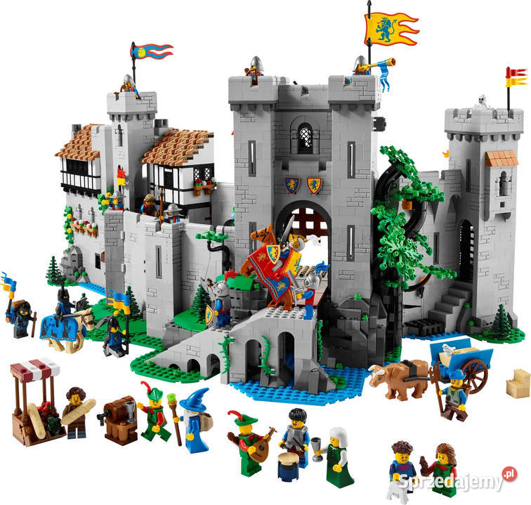 LEGO ICONS 10305 Zamek Rycerzy herbu Lew 40567 Kraków