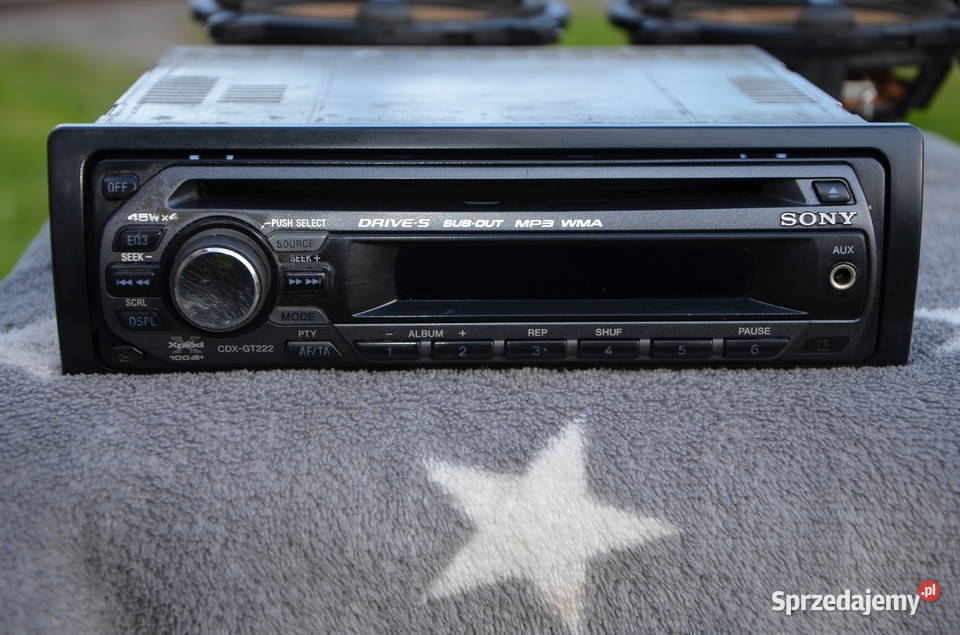 Radio Samochodowe Sony z Głośnikami
