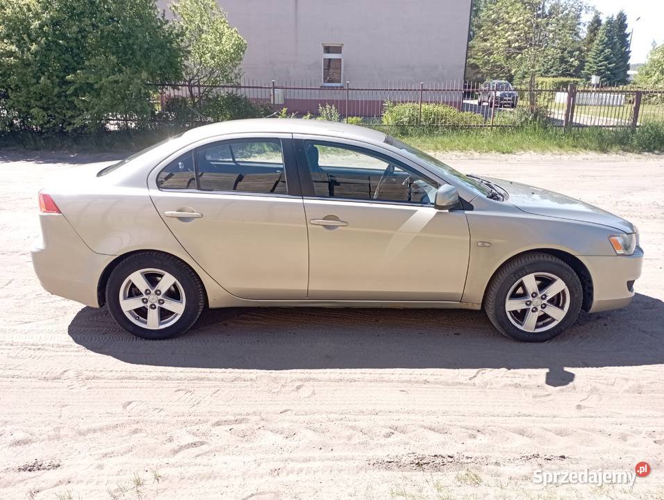 Mitsubishi Lancer 2008r benzyna 18 140 nowe benzyna Lancer pomorskie Lębork