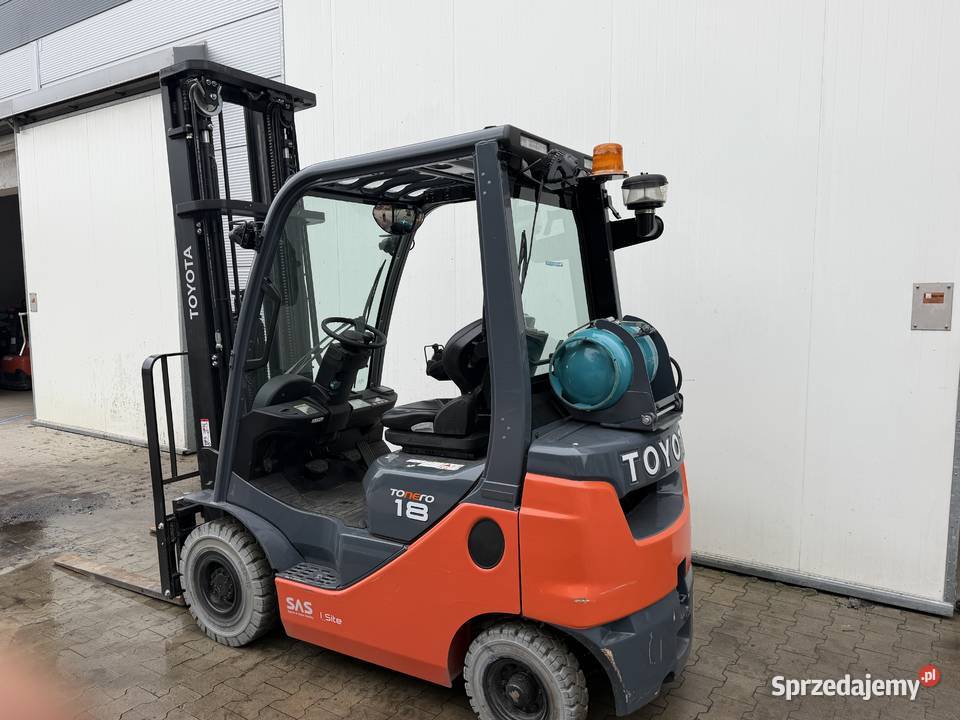 Toyota NOWY 8FGF18 18 t TRIPLEX 6m 2023 2000MTH łódzkie Łask