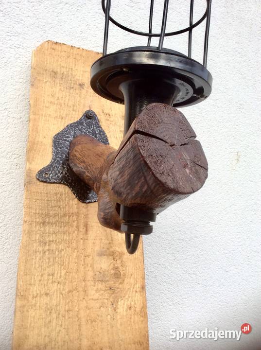 Lampa ścienna Bakelit PRL pomorskie Słupsk