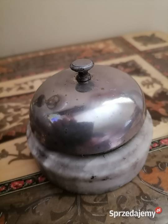 Stary dzwonek hotelowy barowy Francja ART DECO