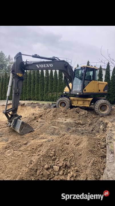 Koparka kołowa Volvo EW 140 2002 sprawna dolnośląskie sprzedam