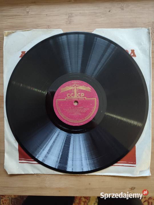 Płyty szelakowe z 1937 roku HISTORIA Pozostałe