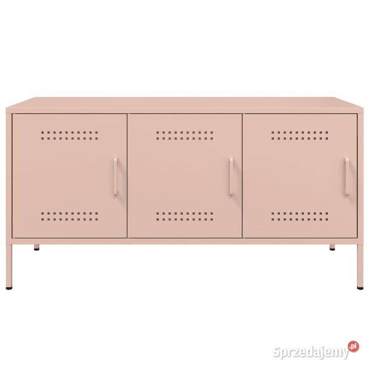 Szafka pod telewizor różowa 1005x39x505 stalowa sprzedam