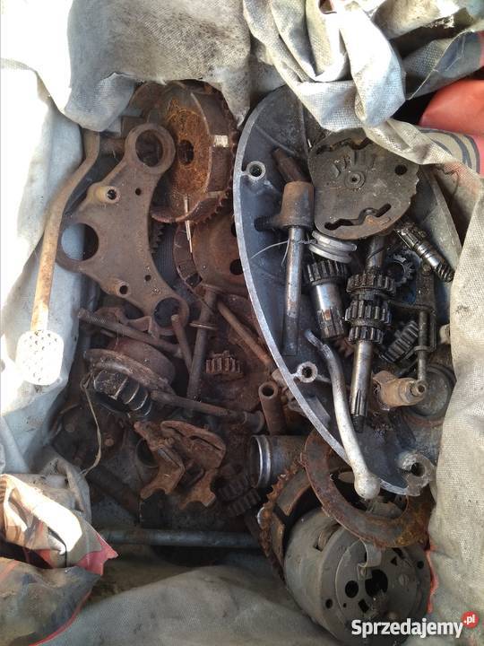 Jawa 250 amperomierz na zbiorniku Bielsk Podlaski