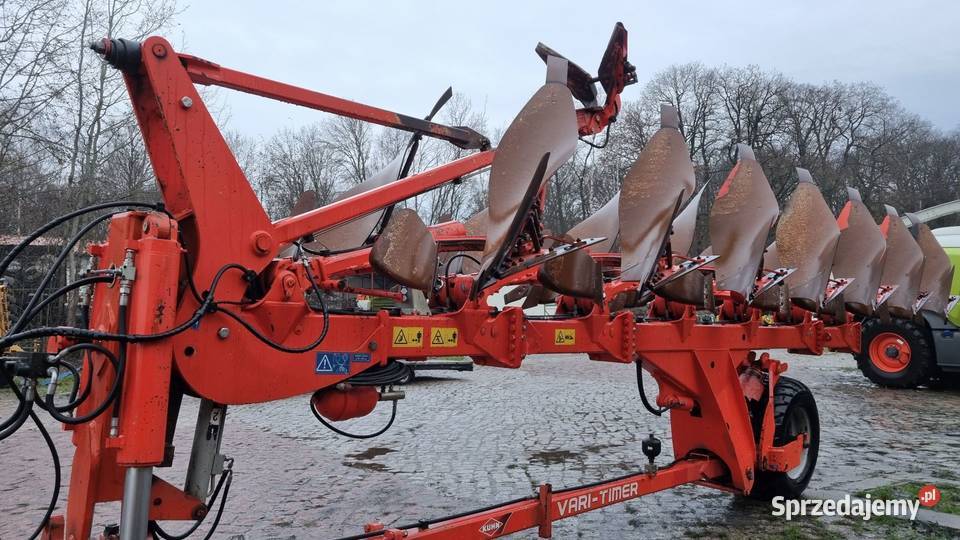 Pług Kuhn Vari Timer 180 7 korpusów vario nieuszkodzony Dziwie