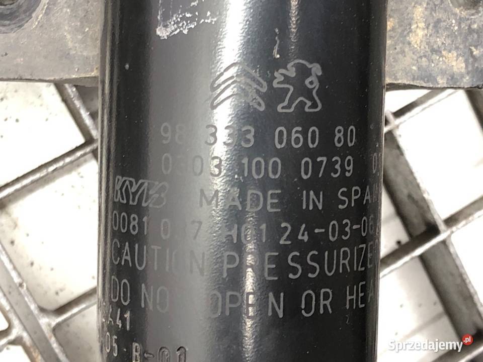 AMORTYZATOR LEWY PRZÓD ZE SPRĘŻYNĄ PEUGEOT sprzedam