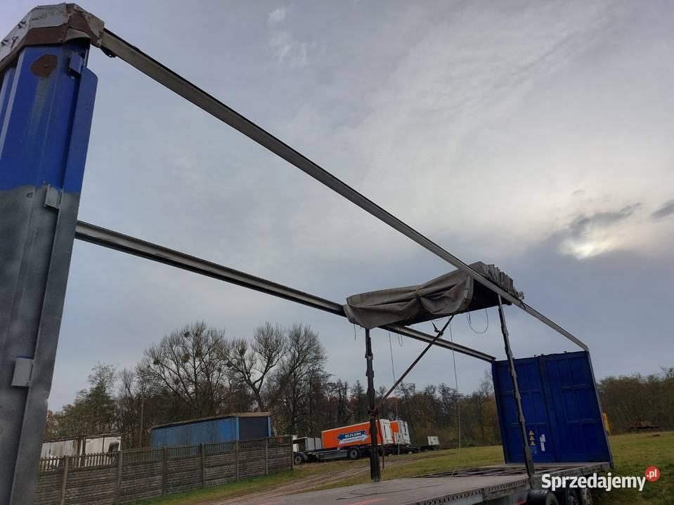 Dach suwany naczepa Krone kompletny