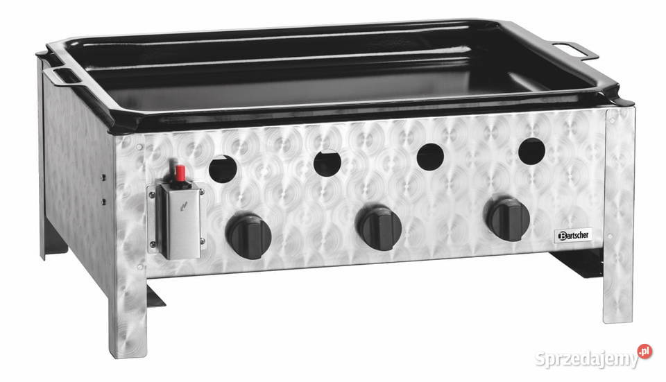 Patelnia gazowa z blachą emaliowaną 705x54 Częstochowa