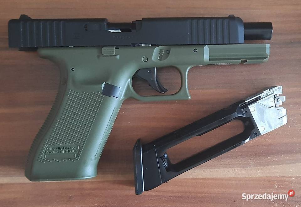 Wiatrówka Glock 17 gen5 z systemem blowback na