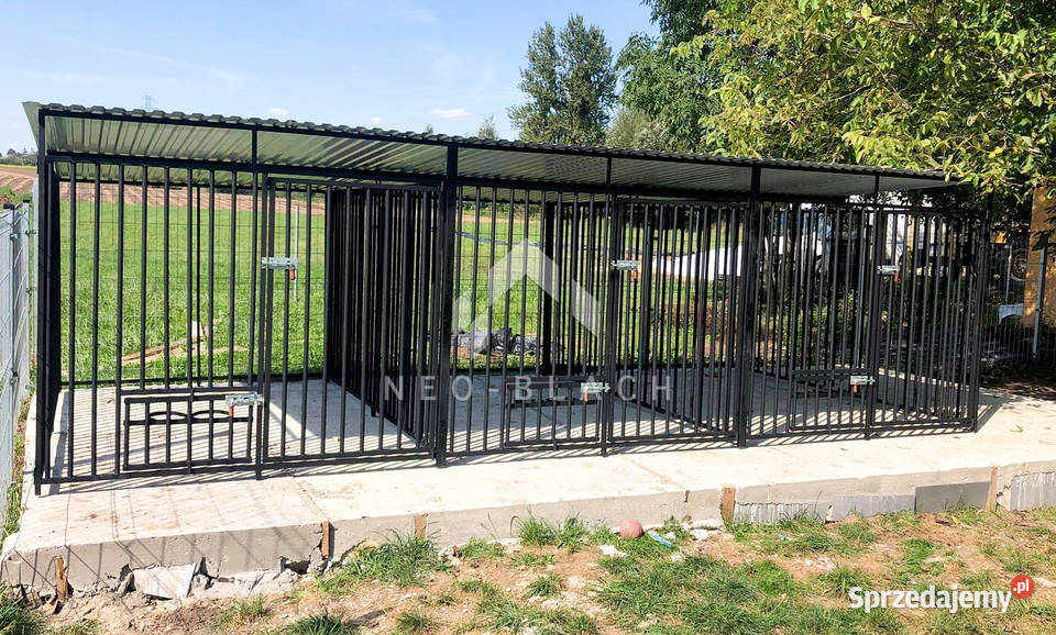 Kojec Psa 3w1 6x2m Klatka XXL 3 stanowiska NB129
