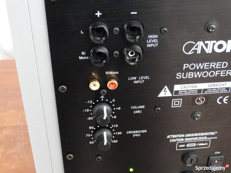 Sub aktywny Canton AS30 CX sprawny WYSYŁKA podkarpackie Jasło
