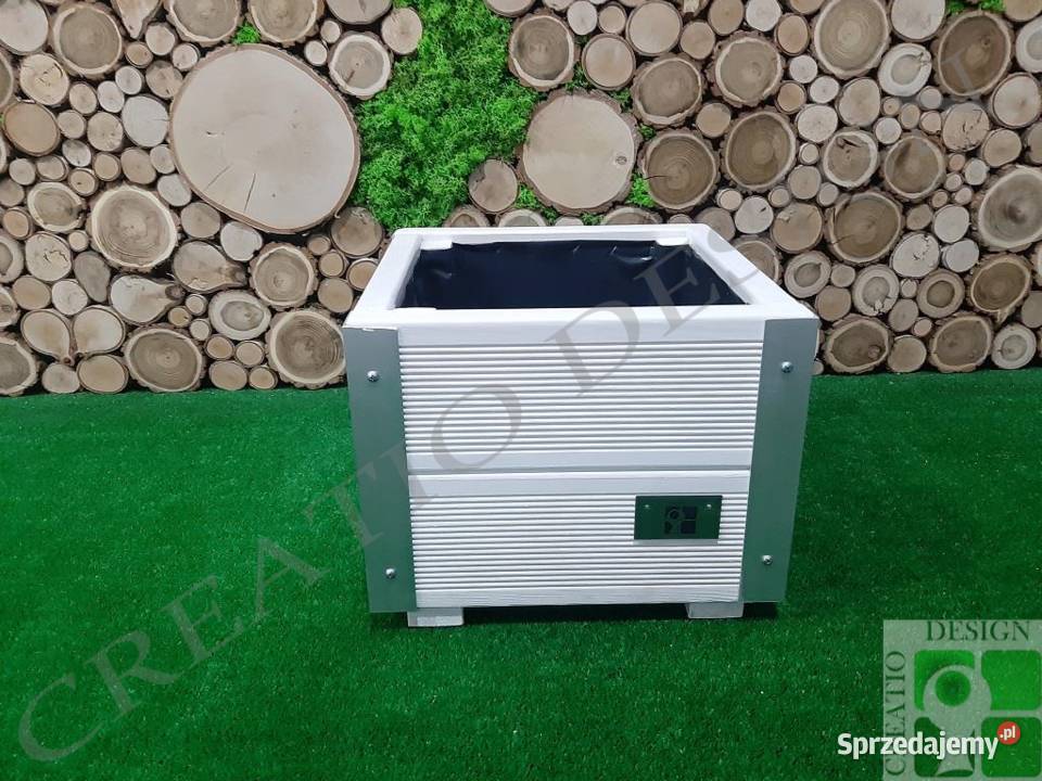 Donica drewniana 353528 doniczka skrzynka wielkopolskie Poznań