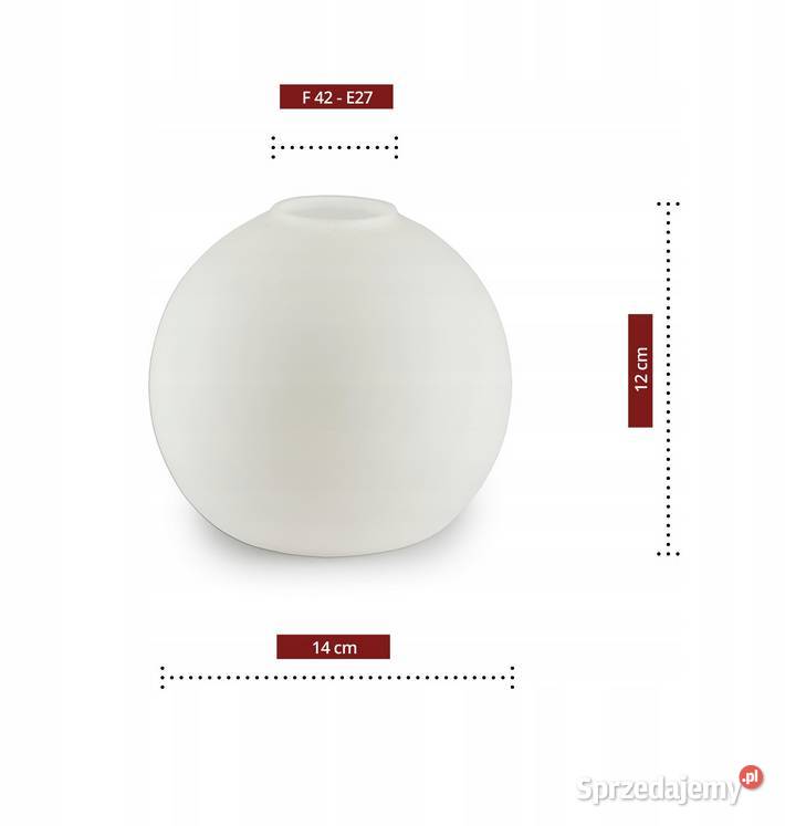 Lampa Wisząca Żyrandol Plafon Złoty Kule Biały Choroszcz sprzedam