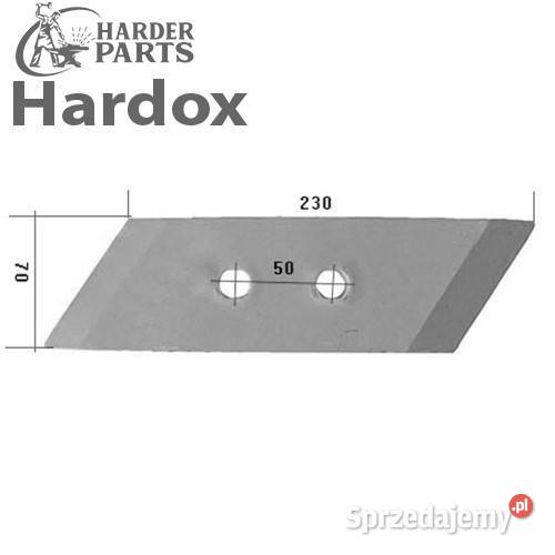 Dłuto 100hektarów HARDOX 1 części do pługa nieuszkodzony Suwałki
