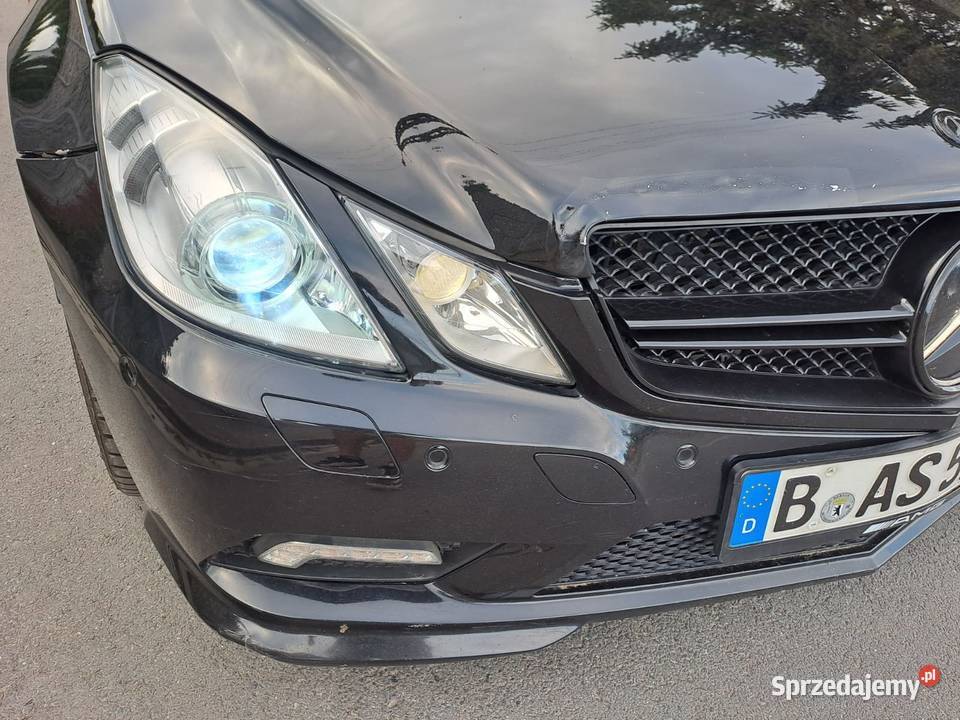 Mercedes E350 AMG Cabrio 30V6 Czarny z Niemiec