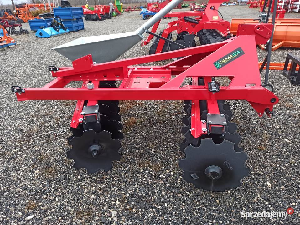 Wzmocniona BRONA TALERZOWA Demarol 4 Transport śląskie