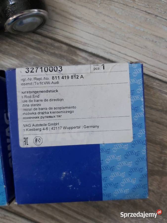 Końcówka drążka kierowniczego SWAG Audi 80 b2 b3 wielkopolskie Komorniki