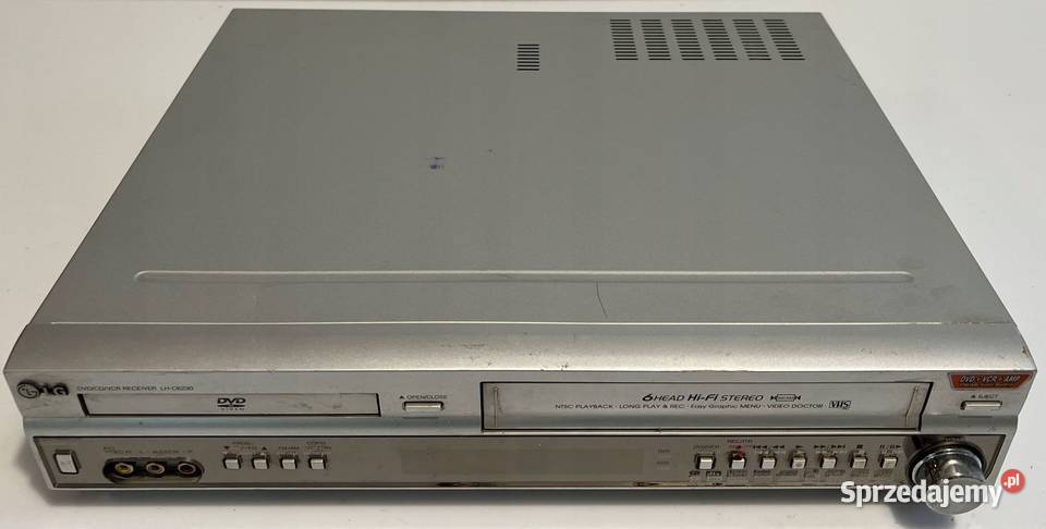 Kino domowe Combo Magnetowid VHS z DVD LG mazowieckie Warszawa