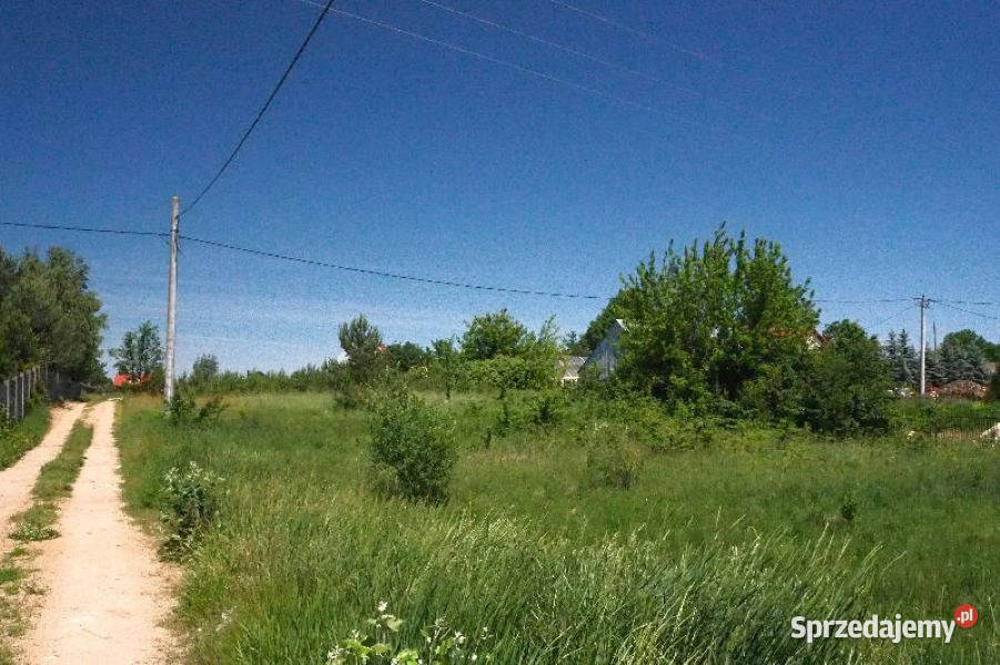 Działka na skraju Puszczy Kampinoskiej Nowe mazowieckie Nowe Grochale sprzedam