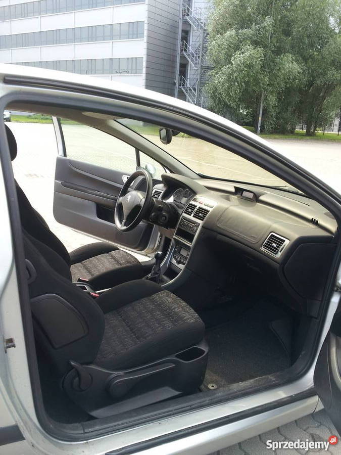 peugeot 307 srebrny zadbany Wrocław