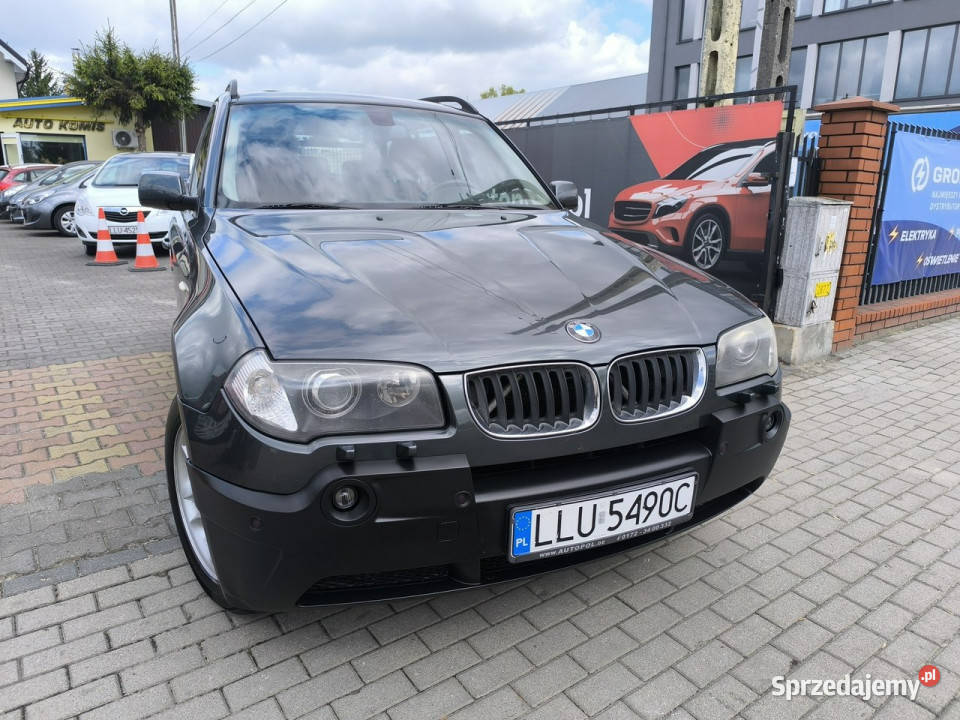 BMW X3 20d 150 4x4 Klimatronic Navi Skóra E83 lubelskie