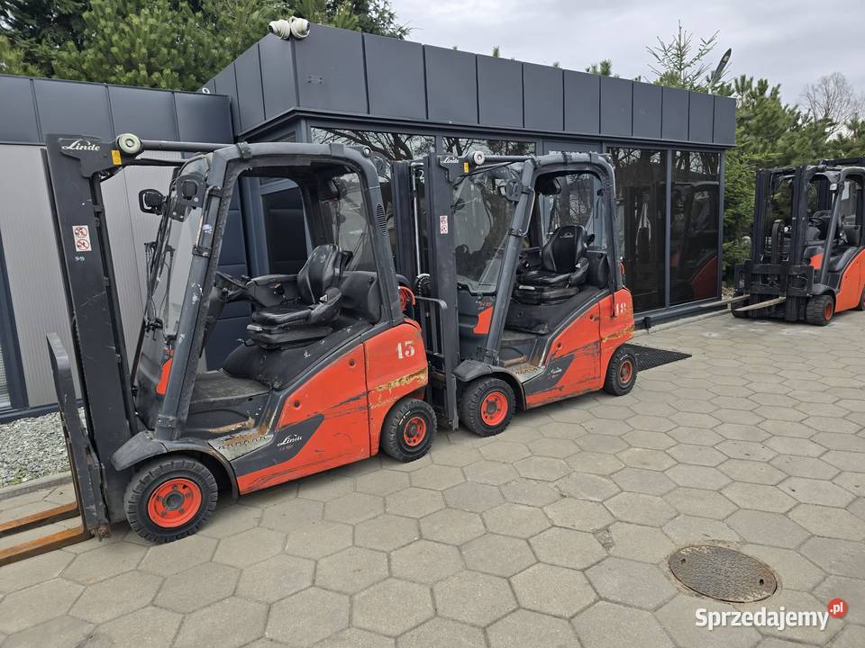 Linde H30T02 2016 Triplex 720 m Magazynowanie wielkopolskie Godziesze Małe