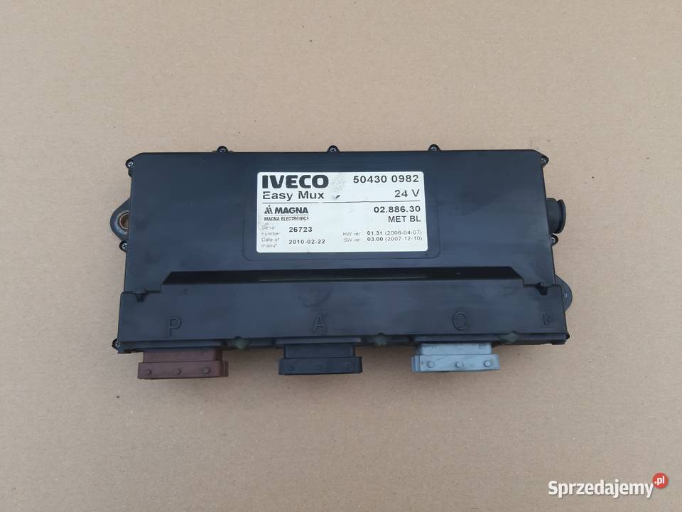 IVECO MODUŁ STEROWNIK ŚWIATEŁ EASY MUX 0288630 Trzciel
