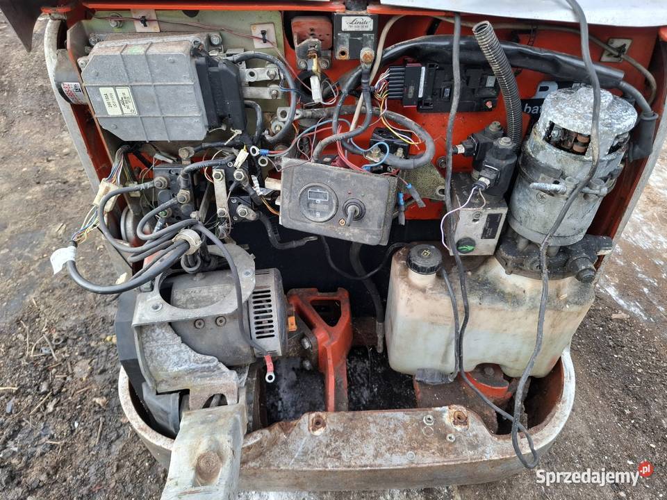 Paleciak elektryczny Linde L10 2007 produkcji elektryczny Wózki widłowe Targoszyn