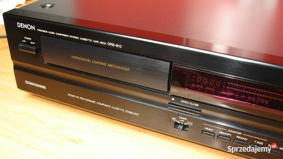 DENON DRS610 Magnetofon szuflada w super stanie Świebodzice
