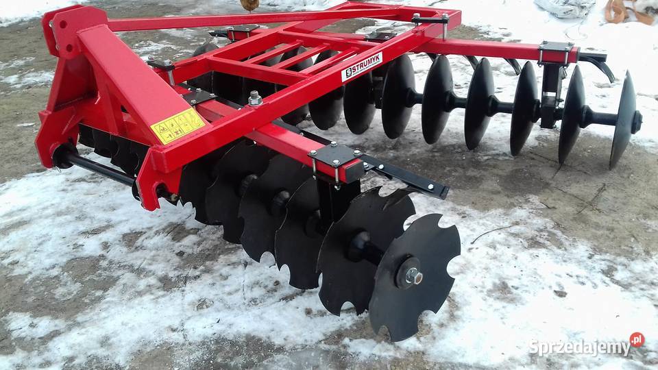 Talerze 510mm układ V X Brona talerzowa Agregaty Byczyna