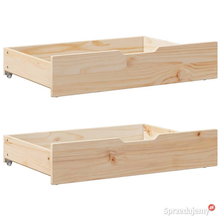 Sofa rozsuwana z szufladami bez materaca 90x200 Łóżka