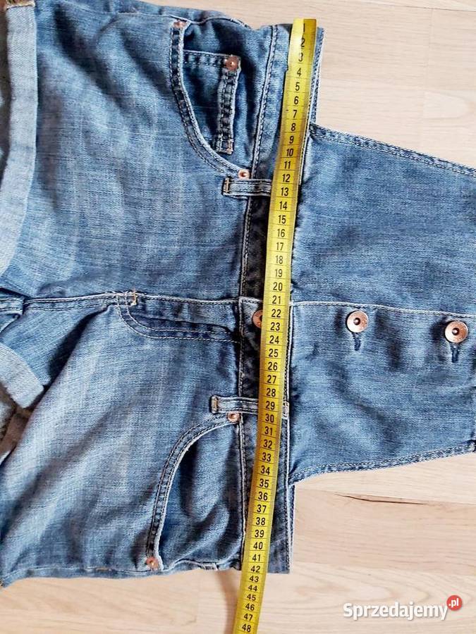 SM Spodenki dzins ogrodniczki Dżins  Braniewo