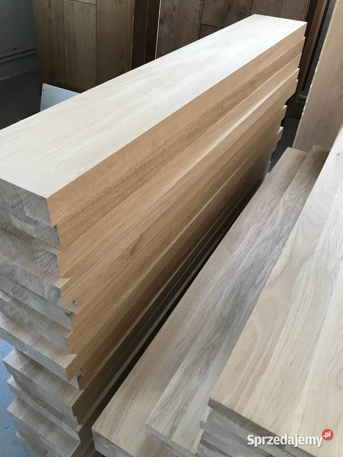 Dębowe stopnie schody trepy blaty 1000x300x40 Warszawa