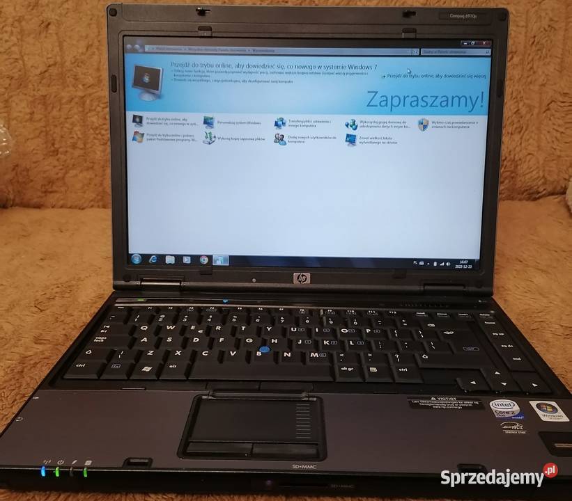 Laptop dwurdzeniuwy HP Compaq 6910p 2GB C2D Intel Core 2 Duo