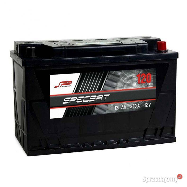 Akumulator SPECBAT AGRO 120Ah 850A Specpart dostawcze