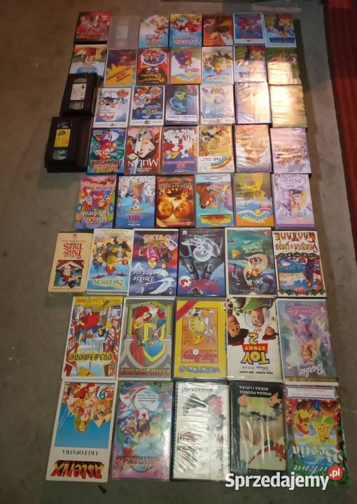 Bajki na kasetach Vhs animowany Augustów