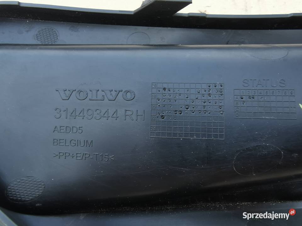Kratka zderzaka przód prawa rh Volvo xc40 Sieraków sprzedam