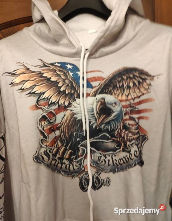 Ogromna nowa bluza lekko ocieplana 5XL kremowa małopolskie Kraków sprzedam