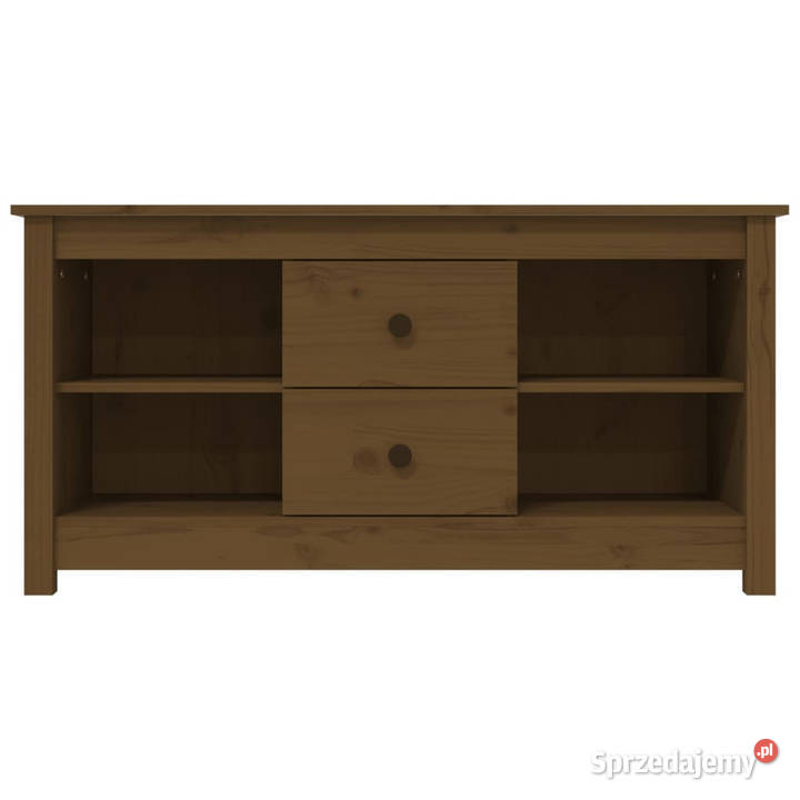 Szafka pod TV miodowy brąz 103x365x52 drewno mazowieckie Warszawa sprzedam