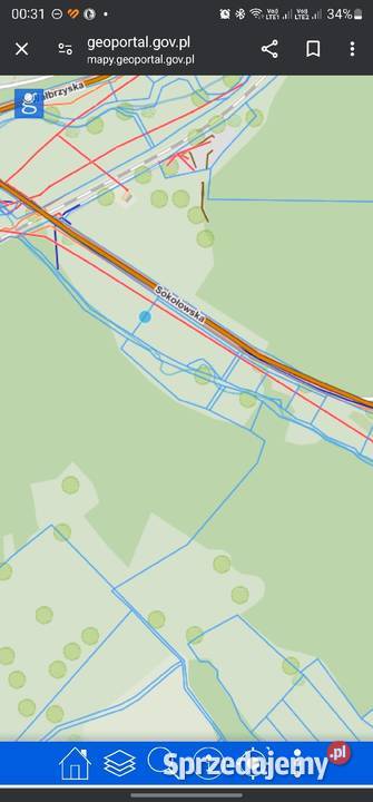 Działka z górskim potokiem bez pośredników 7600m2 dolnośląskie Wrocław