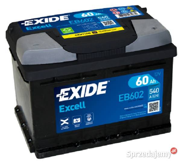 Akumulator Exide Excell 60Ah 540A osobowe Stalowa Wola