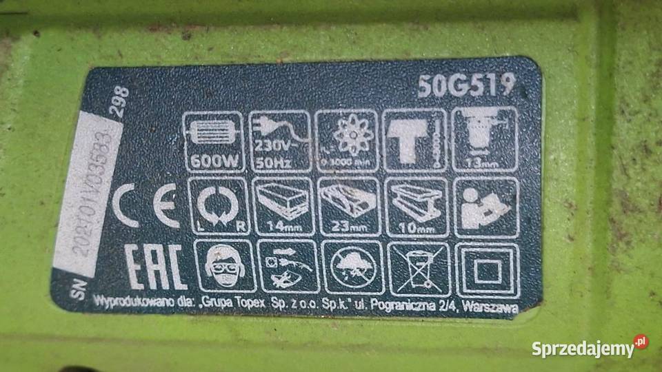 Wiertarka udarowa Verto 50G519 600W